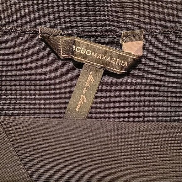 BCBGMaxAzria Black Bandage Skirt Sz Med - Picture 5 of 6